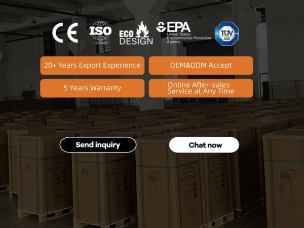 Hydro Pellet Boiler, GF2201A, 22KW, WIFI - view 5