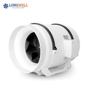 Hydroponics Plastic Radial Fan, LONGWELL, 220V, 4-12