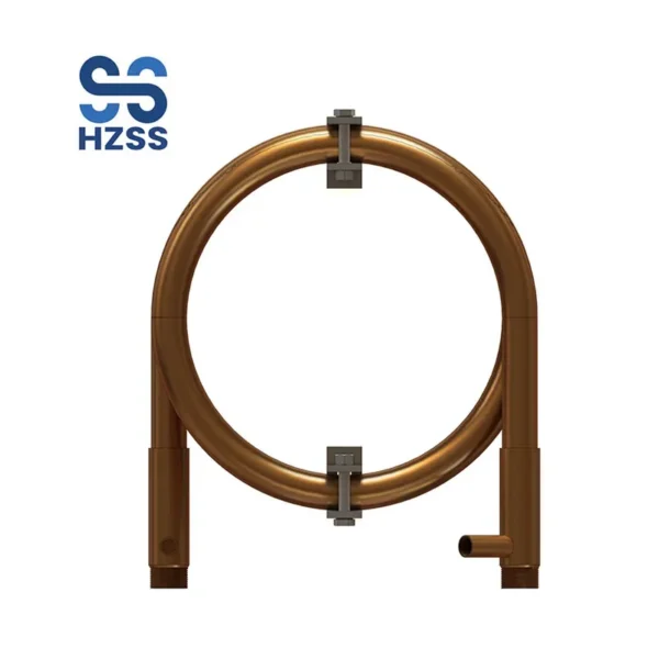 HZSS SS-0050TT Spiral Heat Exchanger, Ice Machine Condenser, 0.5-100kW - view 4