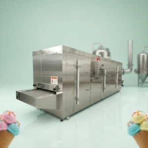 Ice Cream Tunnel Freezer, 220 V, customization