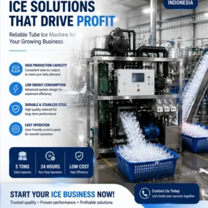 Ice Machine, 1000kg, 440 V, 7.56kw(10.14hp)
