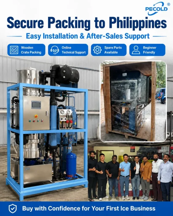 Ice Machine, 1000kg/Day, 220V/60Hz - view 2
