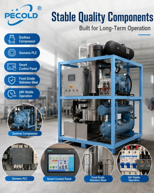 Ice Machine, 1000kg/Day, 220V/60Hz - view 5