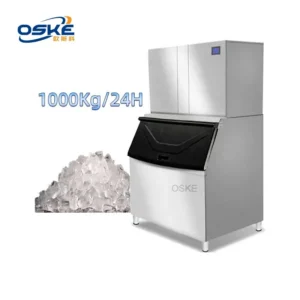 Ice Machine, 1000kg, Stainless, Steel
