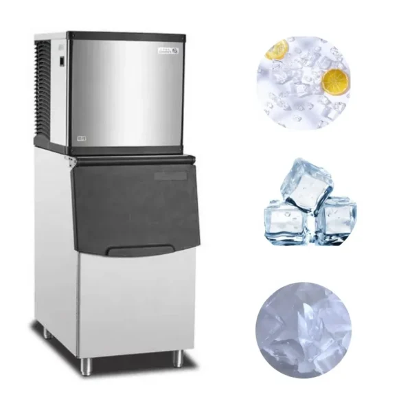 Ice Machine, 1000kg, Stainless, Steel - view 2