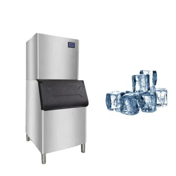 Ice Machine, 1000kg, Stainless, Steel - view 3