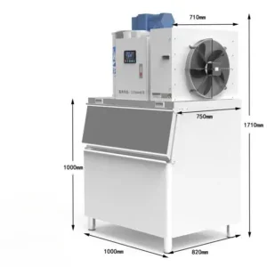 Ice Machine, 110V-440V, 3.8KW(5.10hp)
