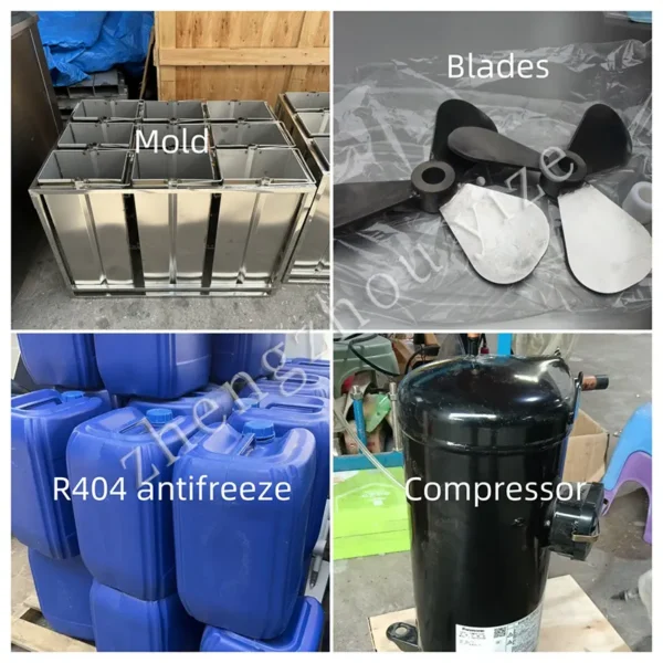 Ice Machine, 1ton, 380v, 1-5t - view 6