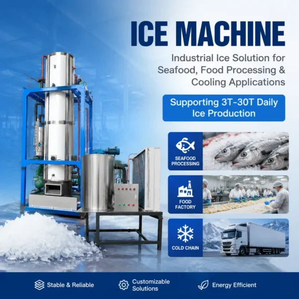 Ice Machine, 20T, 220 V, 25kw