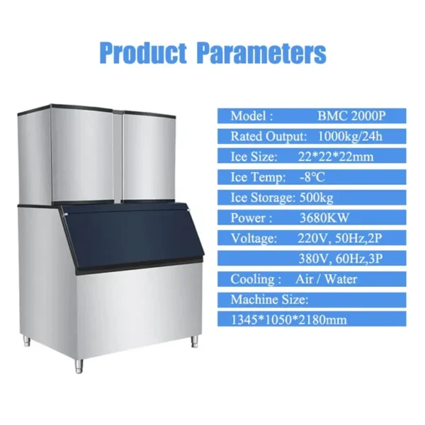 Ice Machine, 220v, 1.35KW - view 4
