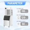 Ice Machine, 24h/200kg, 220 - 240V, 860W - view 2