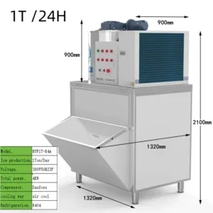 Ice Machine, 300kgs, 500kgs, 1ton, 2ton