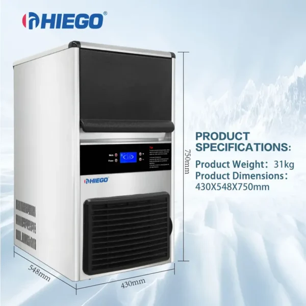 Ice Machine, 30kg/24h, 220V, R290 - view 4