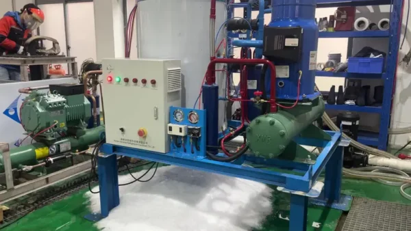 Ice Machine, 3T, 380v 50hz 3phrase, Stainless Steel 304 - view 3