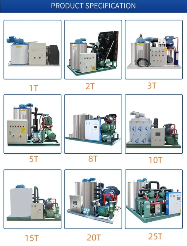 Ice Machine, 3T, 380v 50hz 3phrase, Stainless Steel 304 - view 6