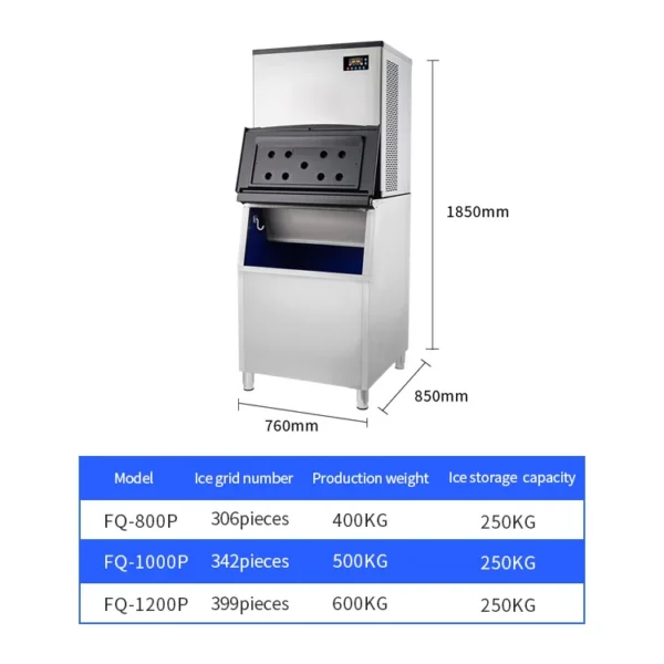 Ice Machine, 400-600KG, Electric - view 2