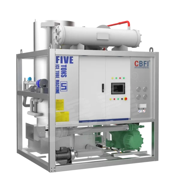 Ice Machine, 5000kg, Stainless, Steel