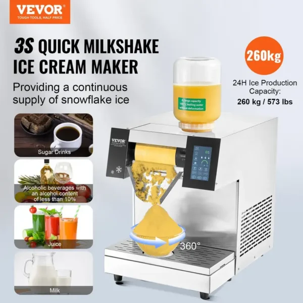 Ice Machine, D0100HRSBB2, 573Lbs, 24H - view 3