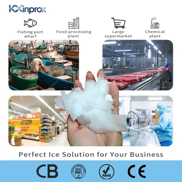 Ice Machine, EffIciency1-10Tons, 110 V, 3000kg - view 5