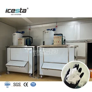 Ice Machine, ICESTA, Stainless, Steel