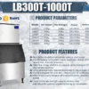 Ice Machine, LB1000, 220V, Stainless steel 304 - view 5