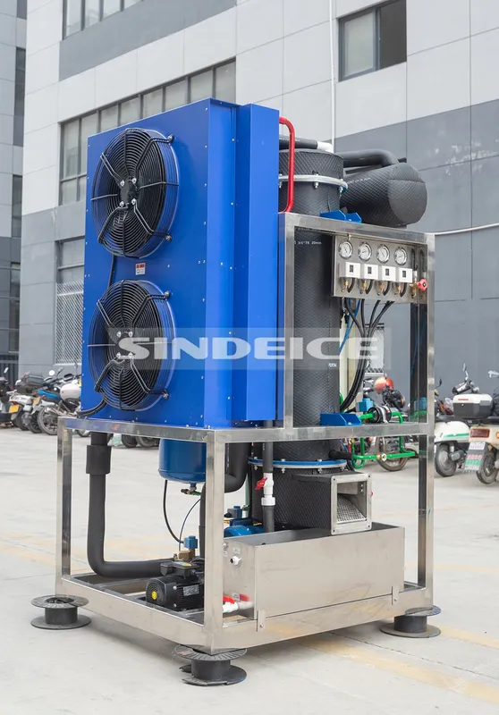 Ice Machine, SINDEICE, 1T/24hrs, Stainless, Steel - view 5
