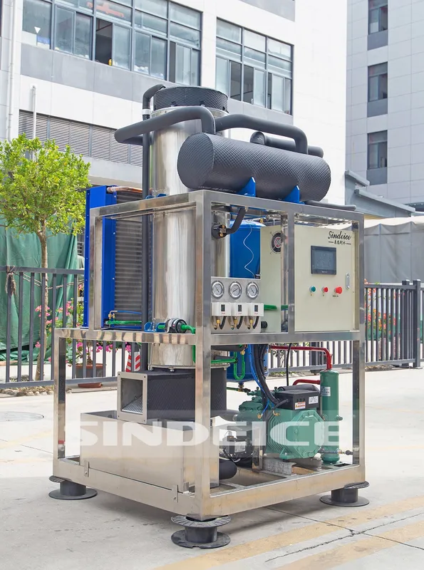 Ice Machine, SINDEICE, 1T/24hrs, Stainless, Steel - view 6
