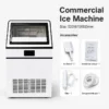 Ice Machine, Stainless, Steel, 72kg, 160LBS