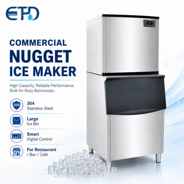 Ice Machines, 100kg, 250kg, 500kg, Stainless