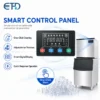 Ice Machines, 100kg, 250kg, 500kg, Stainless - view 3