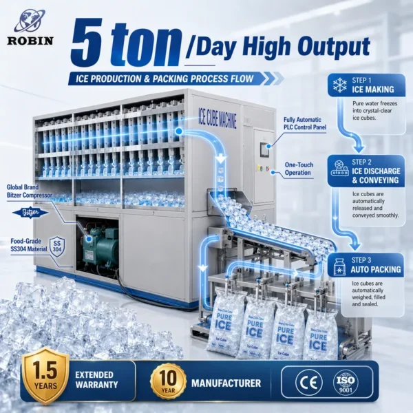 Ice Machines, 110 V, 25kw