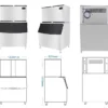Ice Machines, 1200kg, > 80 kg, Electric - view 3