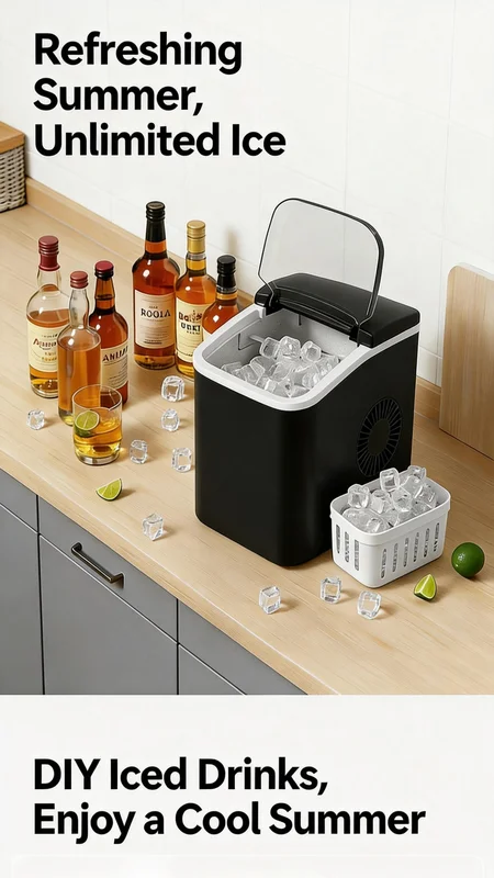 Ice Machines, 220V, 15kg - view 3