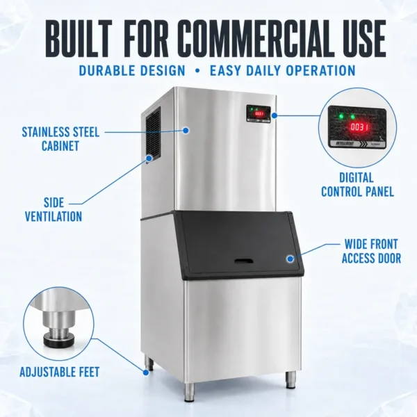 Ice Machines, 250kg, 24h, 30mm - view 2