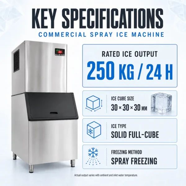 Ice Machines, 250kg, 24h, 30mm - view 4
