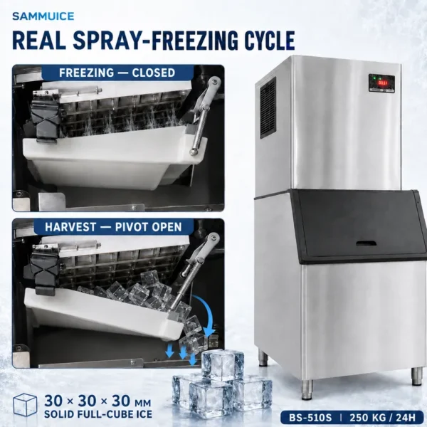 Ice Machines, 250kg, 24h, 30mm - view 5