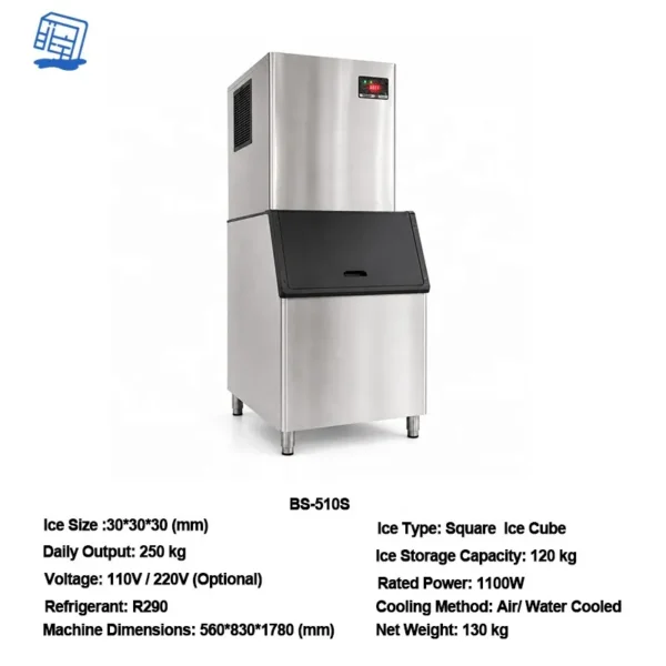 Ice Machines, 250kg, 24h, 30mm - view 6
