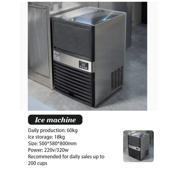 Ice Machines, 25kg, 40kg, 60kg, 80kg - view 6
