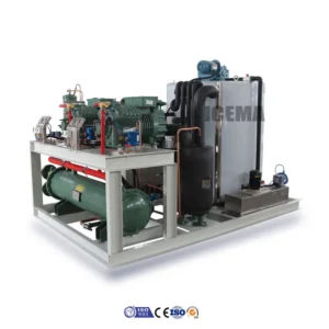 Ice Machines, 2T, 5T, 380V, Stainless Steel 304, R22, 7.0kw