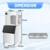 Ice Machines, 318Kg/24H, 220 - 240V, 500 W - view 3