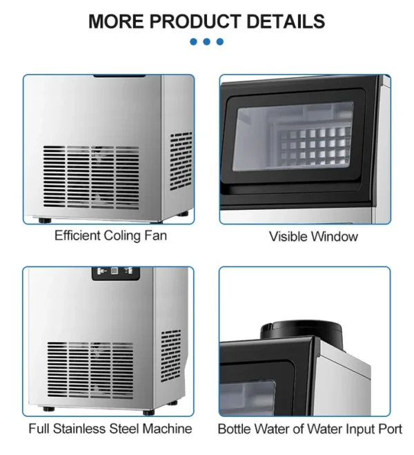 Ice Machines, 36kg/24Hour, 5kg, 110v/220v - view 4