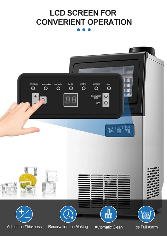 Ice Machines, 36kg/24Hour, 5kg, 110v/220v - view 6