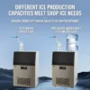 Ice Machines, 55KG, Stainless, Steel, 24hr - view 2