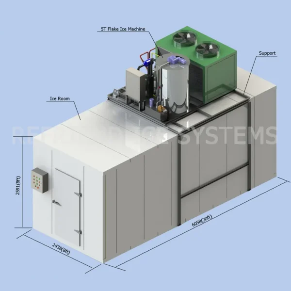Ice Machines, 5T, 380V, R22 - view 5