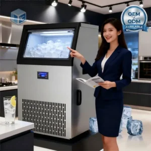 Ice Machines, ETL, 120KG/24H, 126pcs