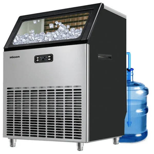 Ice Machines, HICON, 80kg, Stainless, Steel - view 3