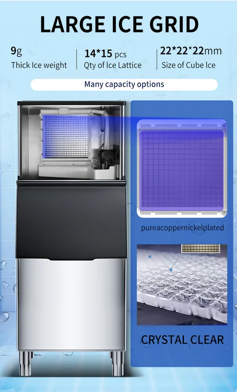 Ice Machines, HULI, Stainless, Steel, 280kg - view 3