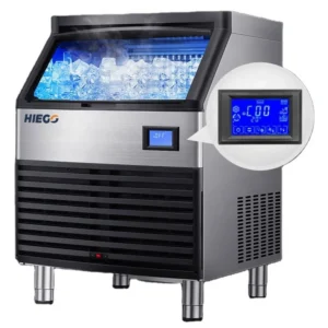 Ice Machines, Stainless, 100, 220V, 720w, R404A, SECOP