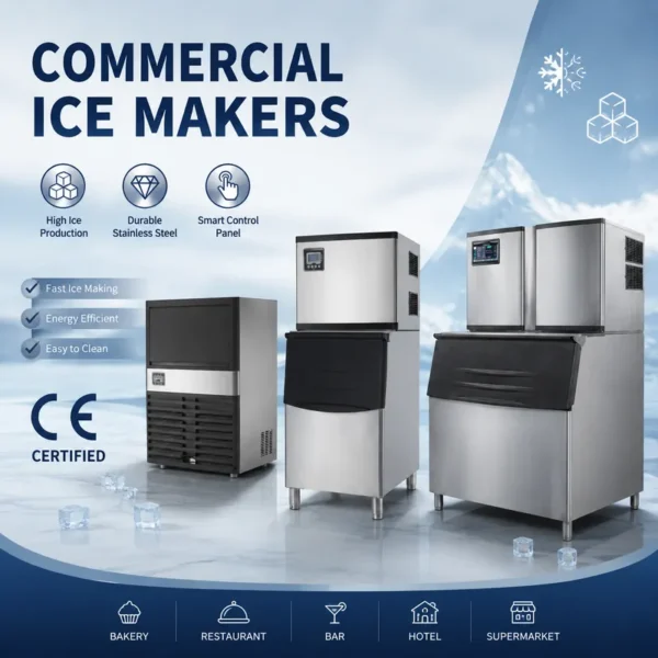 Ice Machines, Stainless, Steel