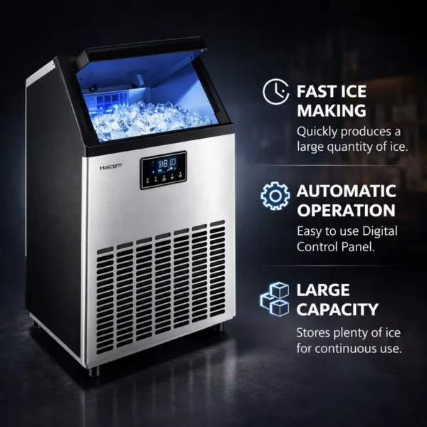 Ice Machines, Stainless, Steel, 40-50kg/day - view 2
